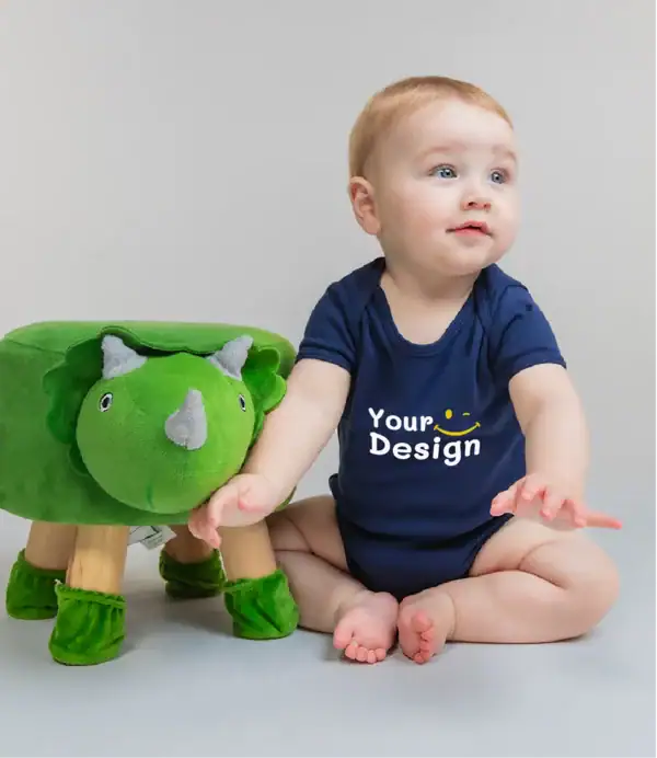 Custom baby bodysuit