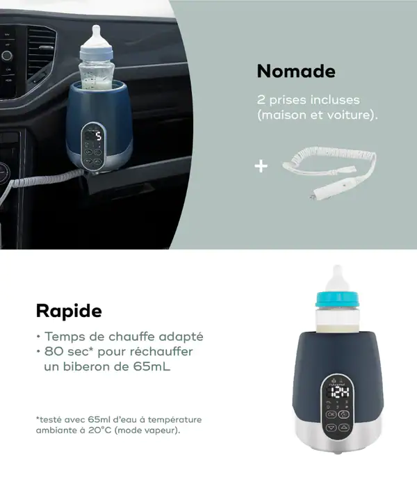 Babymoov - Chauffe-biberon Nomade - NutriSmart
