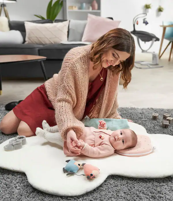 Babymoov - Coussin de tête Lovenest Original WHITE Accessoires de poussette