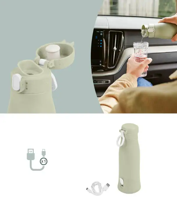 BabyMoov - Chauffe-biberon nomade rechargeable Moov & Feed – Image 4