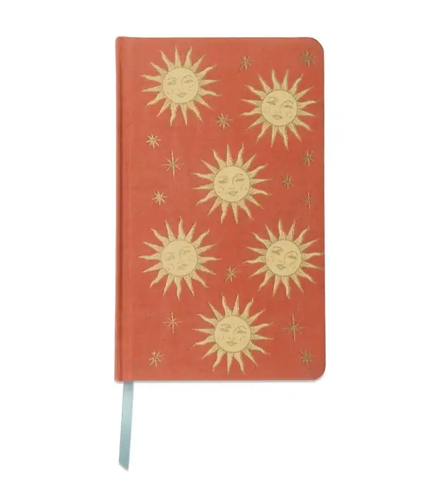 Cuaderno planificador tapa dura "Celestial" soles