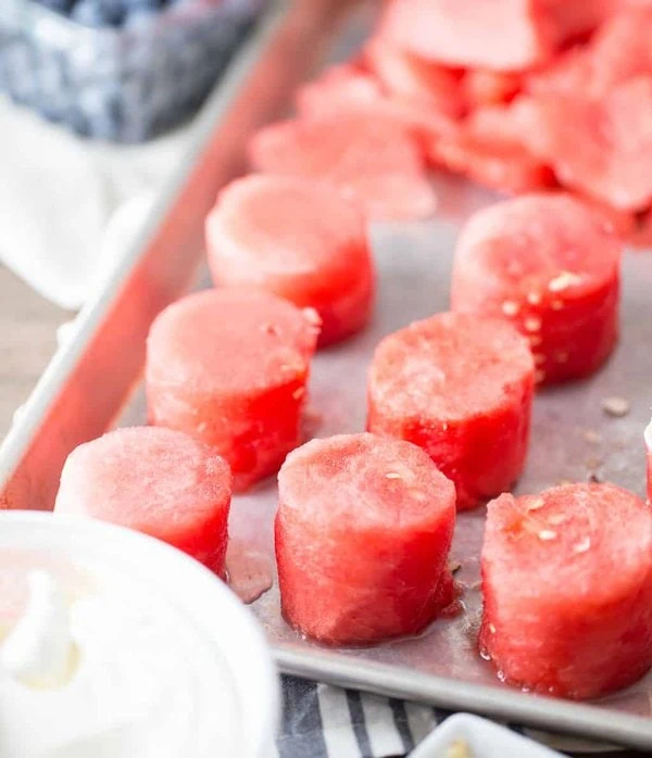 Watermelon Cut Pieces for Cake