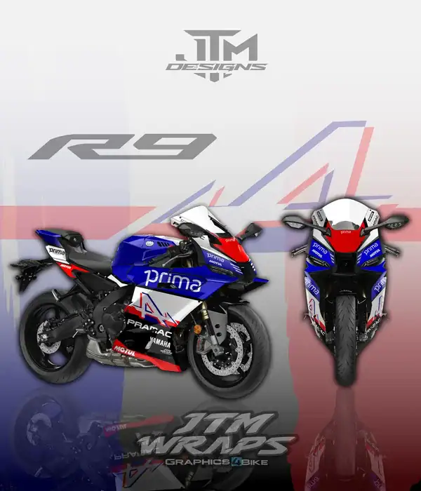 kit de adhesivos yamaha r9 pramac french