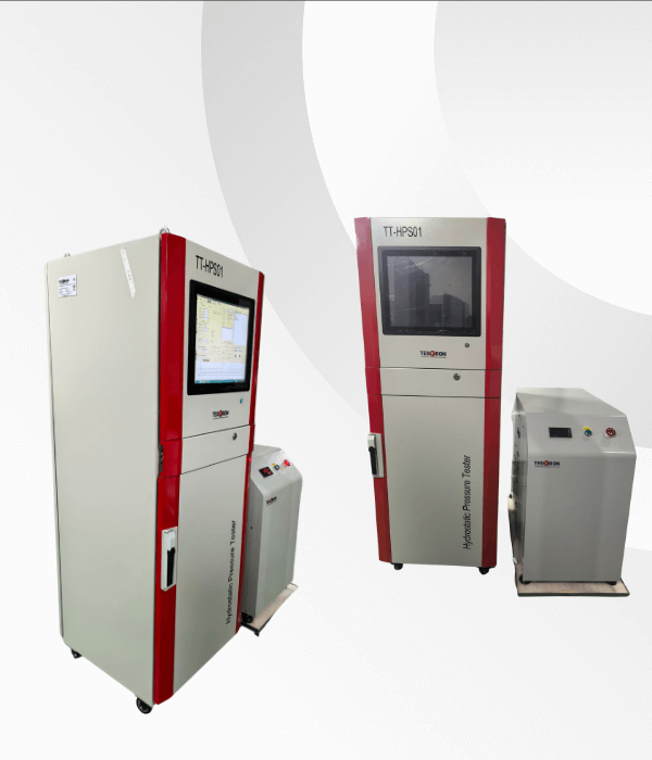 Hydrostatic pressure test equipment for pipe and pressure testing applications