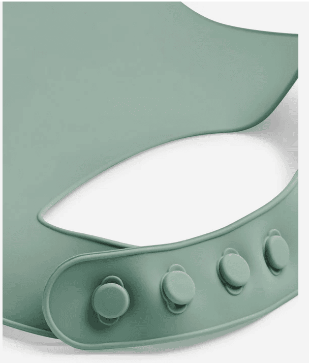 Bavette Silicone Ash green