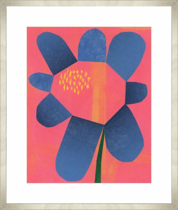 Flower Collage 3 - 10cm Mount Board Med. Box Champagne