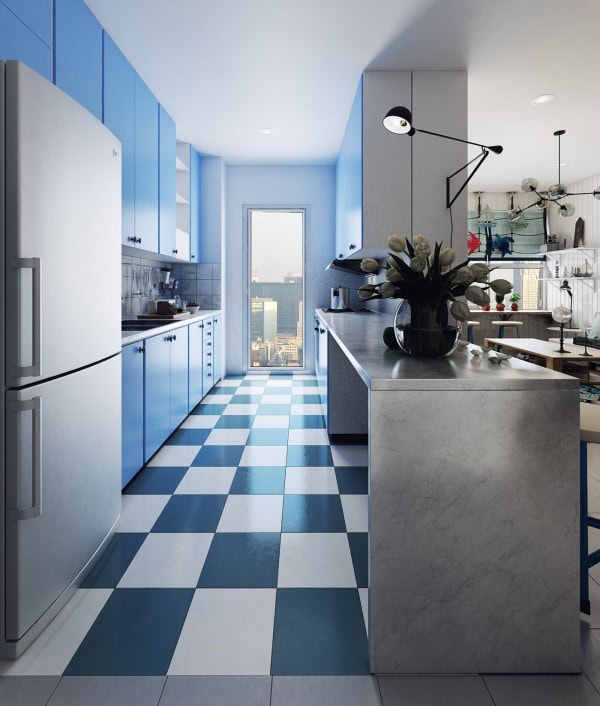 blue-scandinavian-kitchen-600x706-1 blue-scandinavian-kitchen-600x706-1 nordic interior design 10 Apartments That Show Off The Beauty Of Nordic Interior Design blue scandinavian kitchen 600x706 1