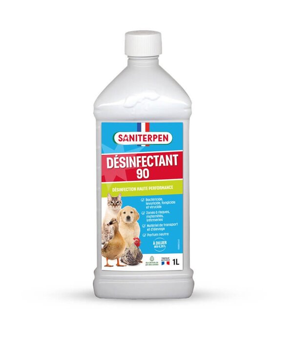 Saniterpen 90 – Désinfectant poulaillers