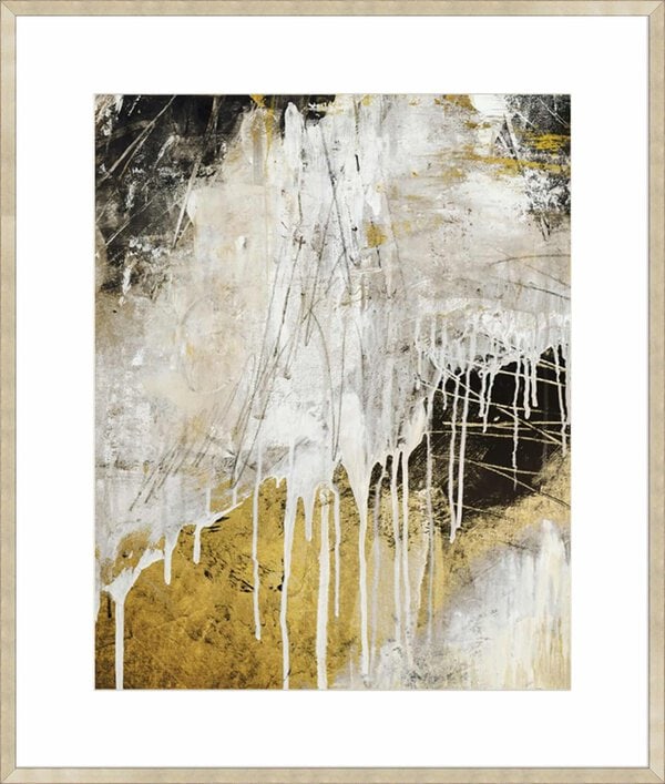Burnished Gold - 10cm Mount Board Sm. Box Champagne