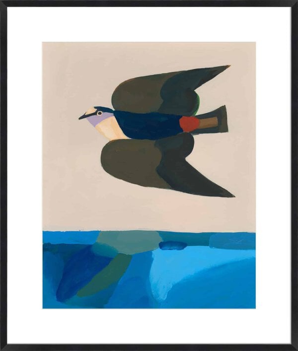 Cliff Sparrow - 10cm Mount Board Box Black
