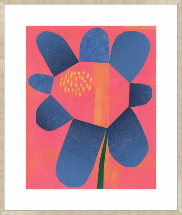 Flower Collage 3 - 10cm Mount Board Sm. Box Champagne