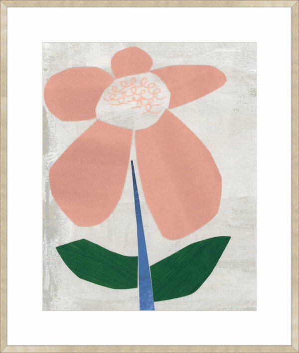 Flower Collage 8 - 10cm Mount Board Sm. Box Champagne
