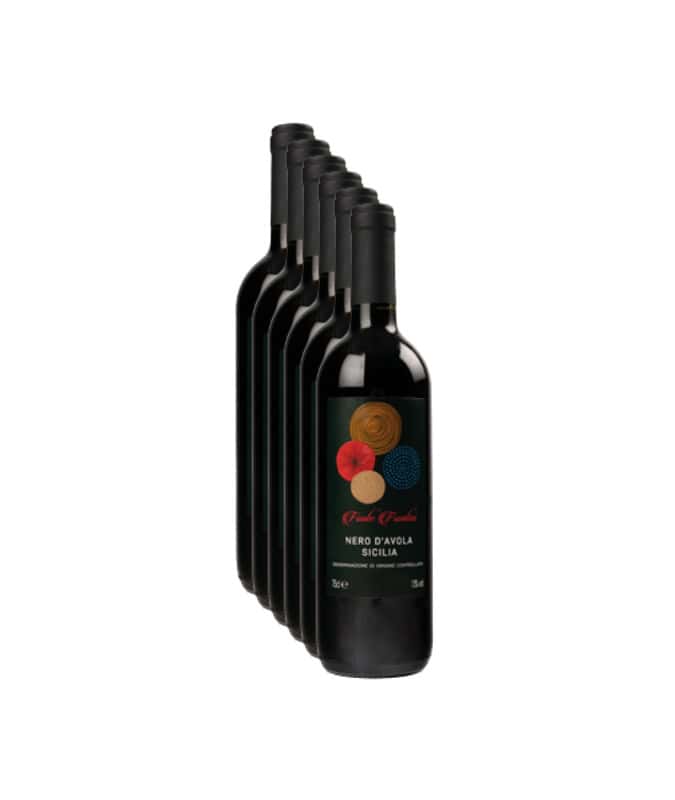 Nero d'Avola Sicilia DOC Fonte Frontini 6 Bottiglie