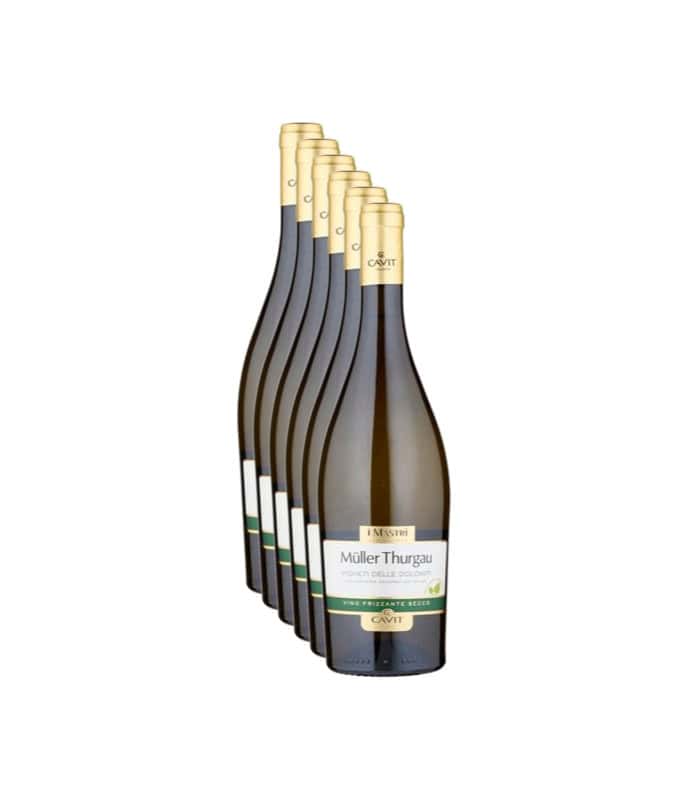 Muller Thurgau Trentino frizzante Cavit DOC Mastri Vernacoli