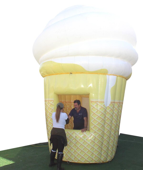 Giant Ice Cream Cone rental for events in Los Angeles, Orange County, and nationwide