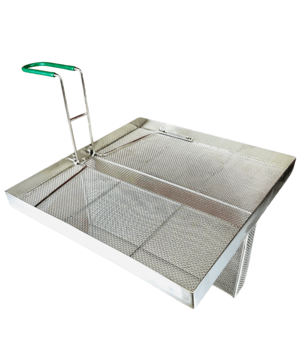 Quality Industries Stainless Steel Sediment Tray, 342mmx342mm, 160mmx45mm U Shaped Offset