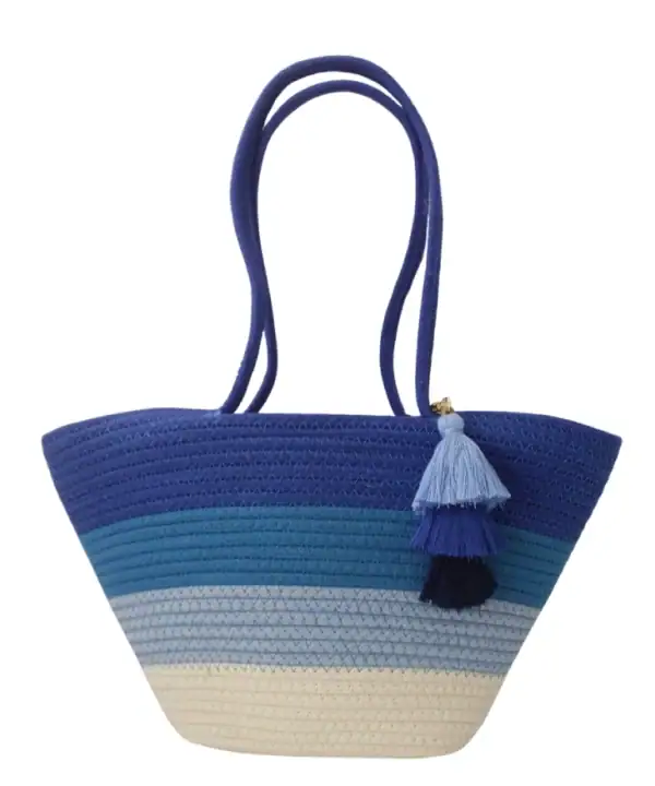 Bolso Tejido "Beach Blue” ideal para regalo