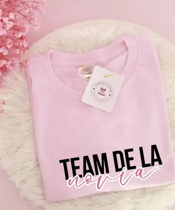 Camiseta Team Bride Despedida de Solteras