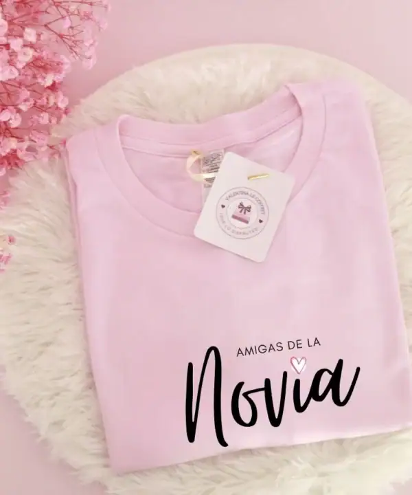 Camiseta Team Bride Amigas de la Novia