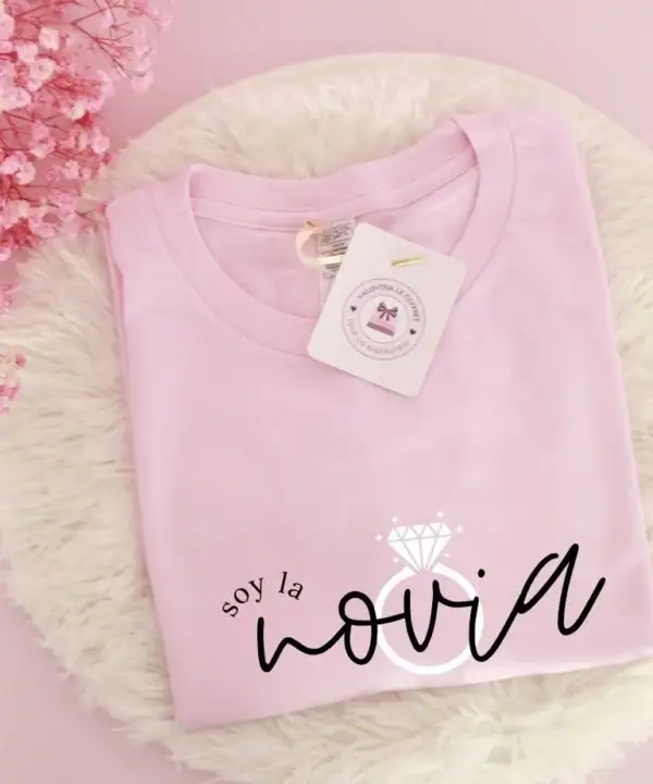 Camiseta Despedida de Solteras Anillo Blanco