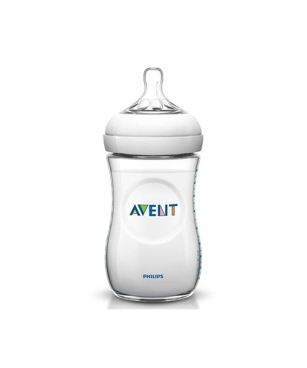 Avent - Biberon natural plastique - 260ml