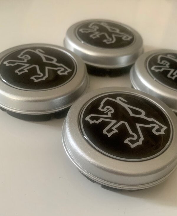4 centres de roue pour Jante SPEEDLINE PTS asphalte silver – Image 2