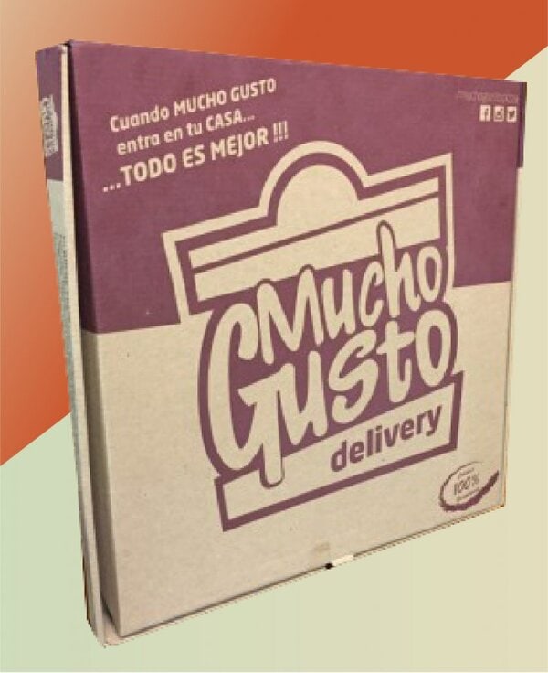 Caja para pizzas 36x36x4 - Imagen 2