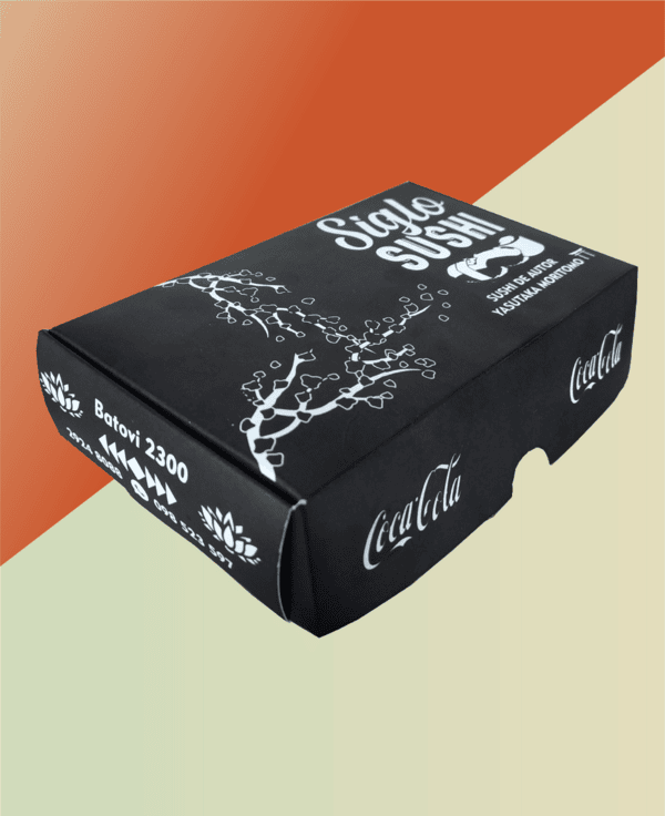 Caja para sushi 17x10x4