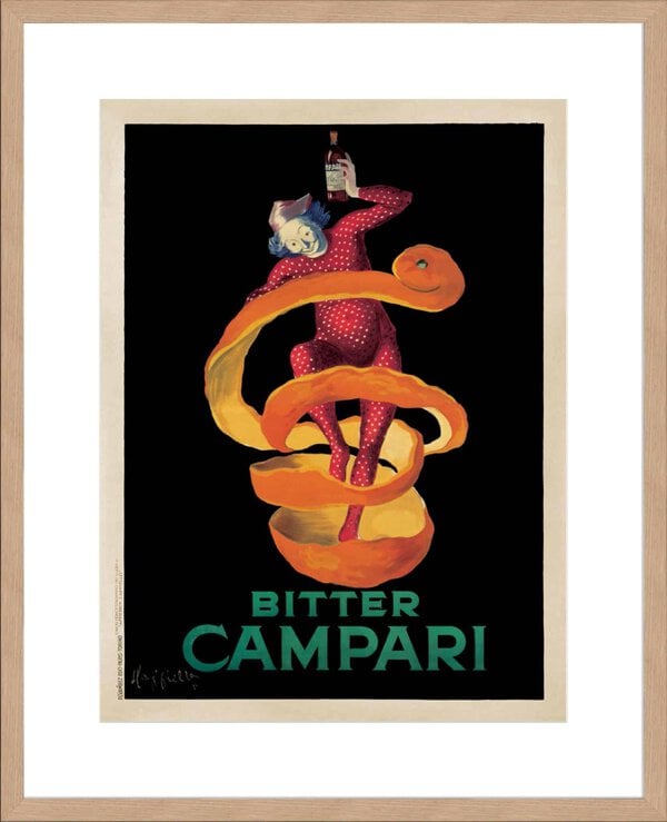 Bitter Campari - 10cm Mount Board Lg. Box Natural