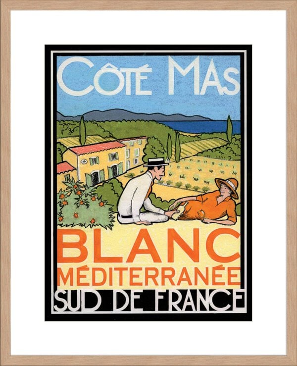 Blanc Mediterranee - 10cm Mount Board Lg. Box Natural