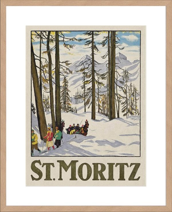 St. Moritz Emil Cardinaux - 10cm Mount Board Lg. Box Natural