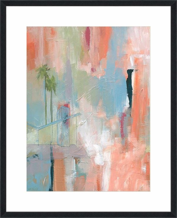 Desert Living II - 10cm Mount Board Lg. Black Woodgrain