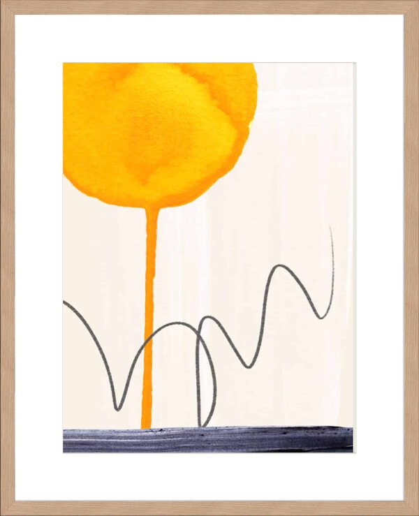 Golden Drop - 10cm Mount Board Lg. Box Natural