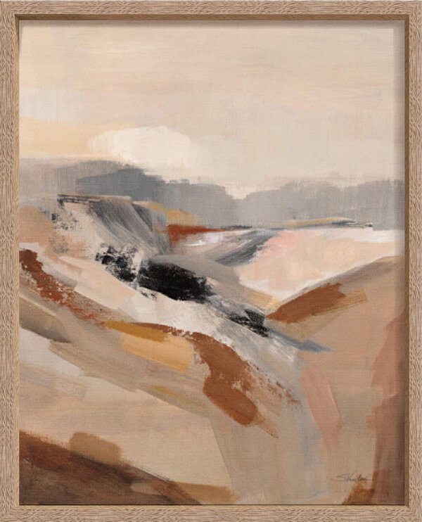 Distant Forest I - Canvas on Board - Image 5