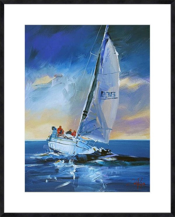 Night Sail - 10cm Mount Board - Image 6