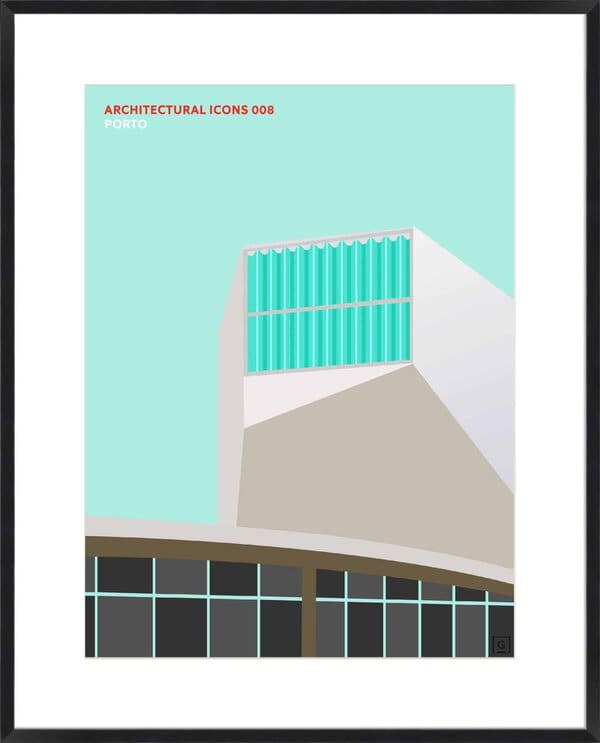 Architectural Icons IX - 10cm Mount Board Box Black
