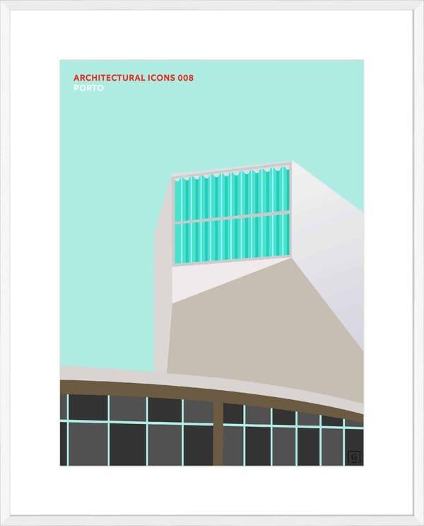 Architectural Icons IX - 10cm Mount Board Box White