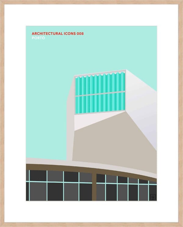Architectural Icons IX - 10cm Mount Board Box Natural