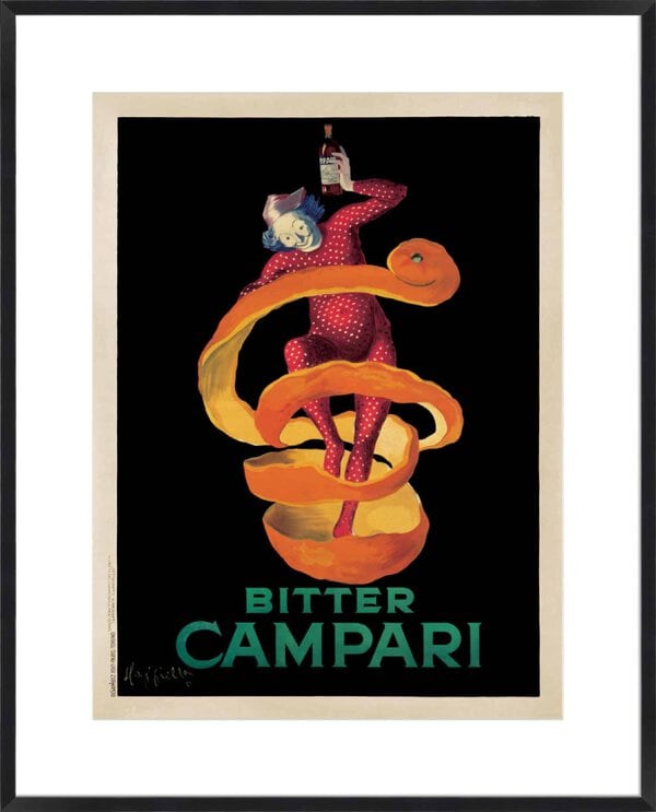 Bitter Campari - 10cm Mount Board Box Black