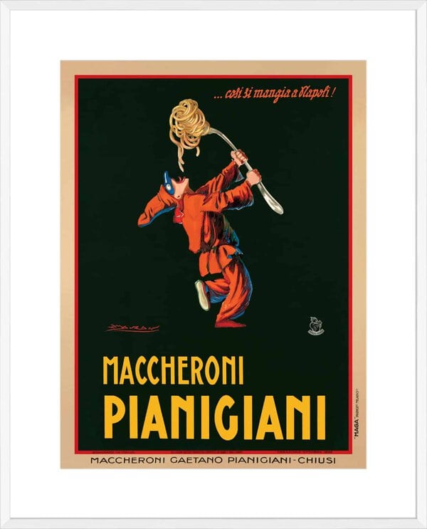 Maccheroni Pianigiani 1922 - 10cm Mount Board Box White
