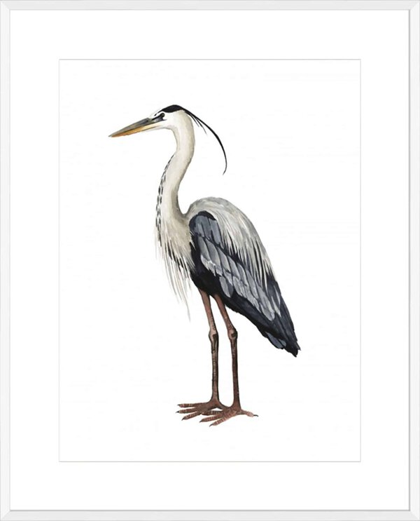 Sea Bird I - 10cm Mount Board Box White