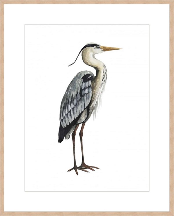 Sea Bird V - 10cm Mount Board Box Natural