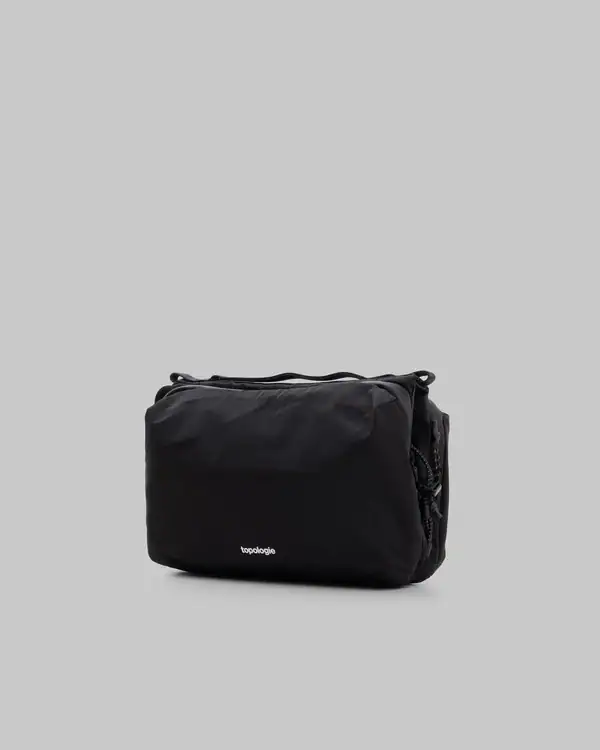 Bolso grande "Bottle Sacoche" negro - Imagen 4