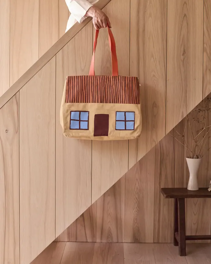 Bolso shopper casita "Cottage"