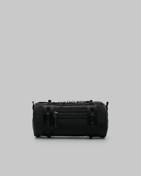 Bolso pequeño "Barrel Bag" negro - Imagen 4