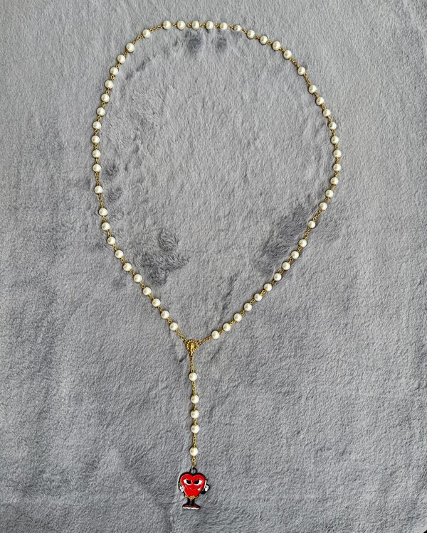 LMDA RUBIROSA BLANCO Y DORADO - Imagen 2