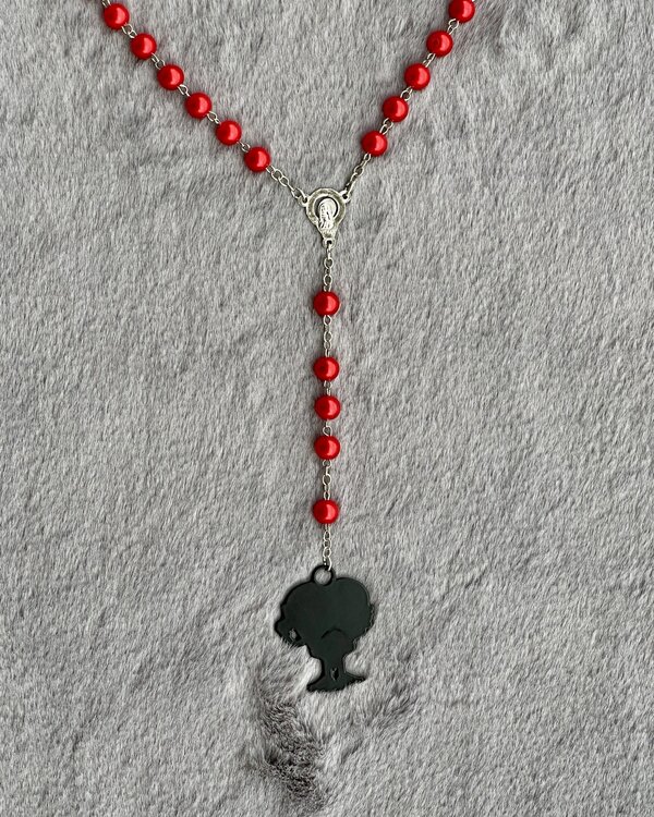 LMDA RUBIROSA ROJO Y PLATEADO - Imagen 6