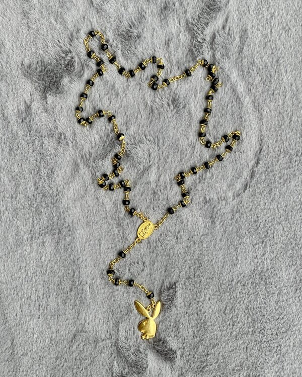 PLAYBOY NEGRO Y DORADO