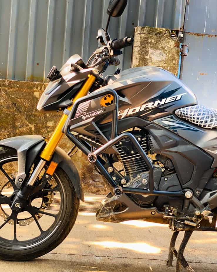 HONDA HORNET 2.0 - 160 R Crash Guard (Without kick) - Image 2