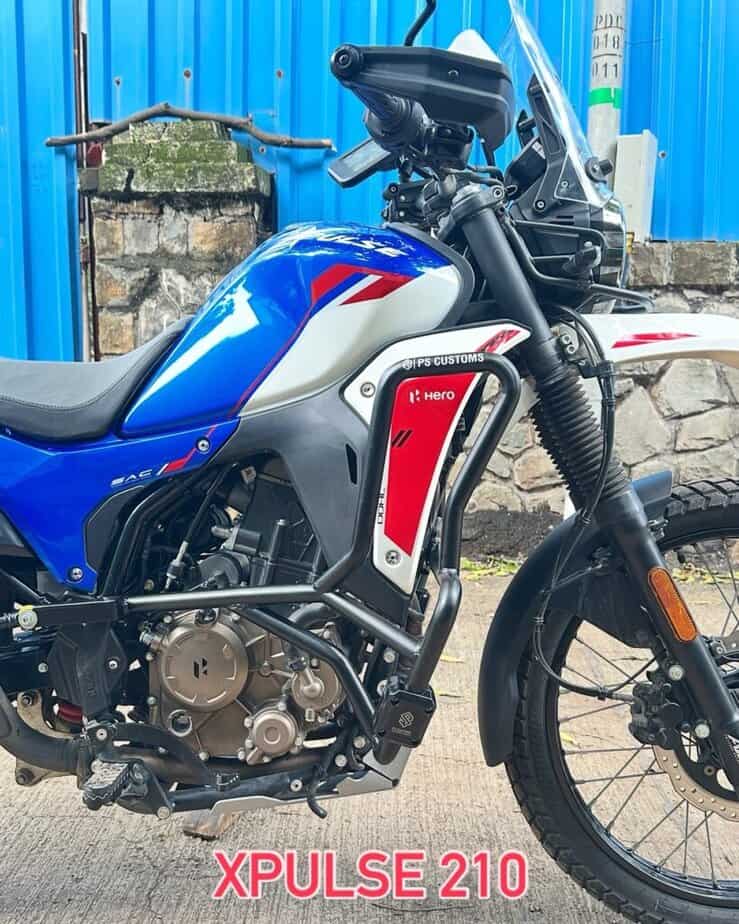 Crash Guard for Hero Xpulse 210